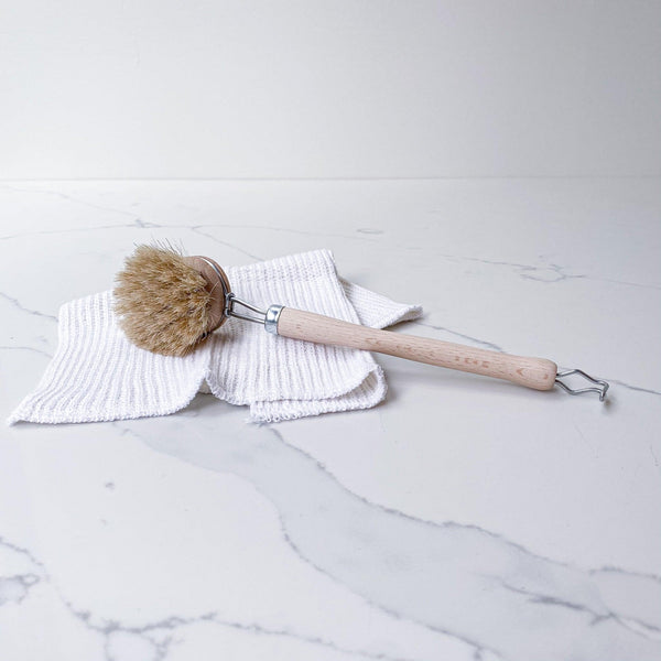 Iris Hantverk Dish Brush - Green Bohème