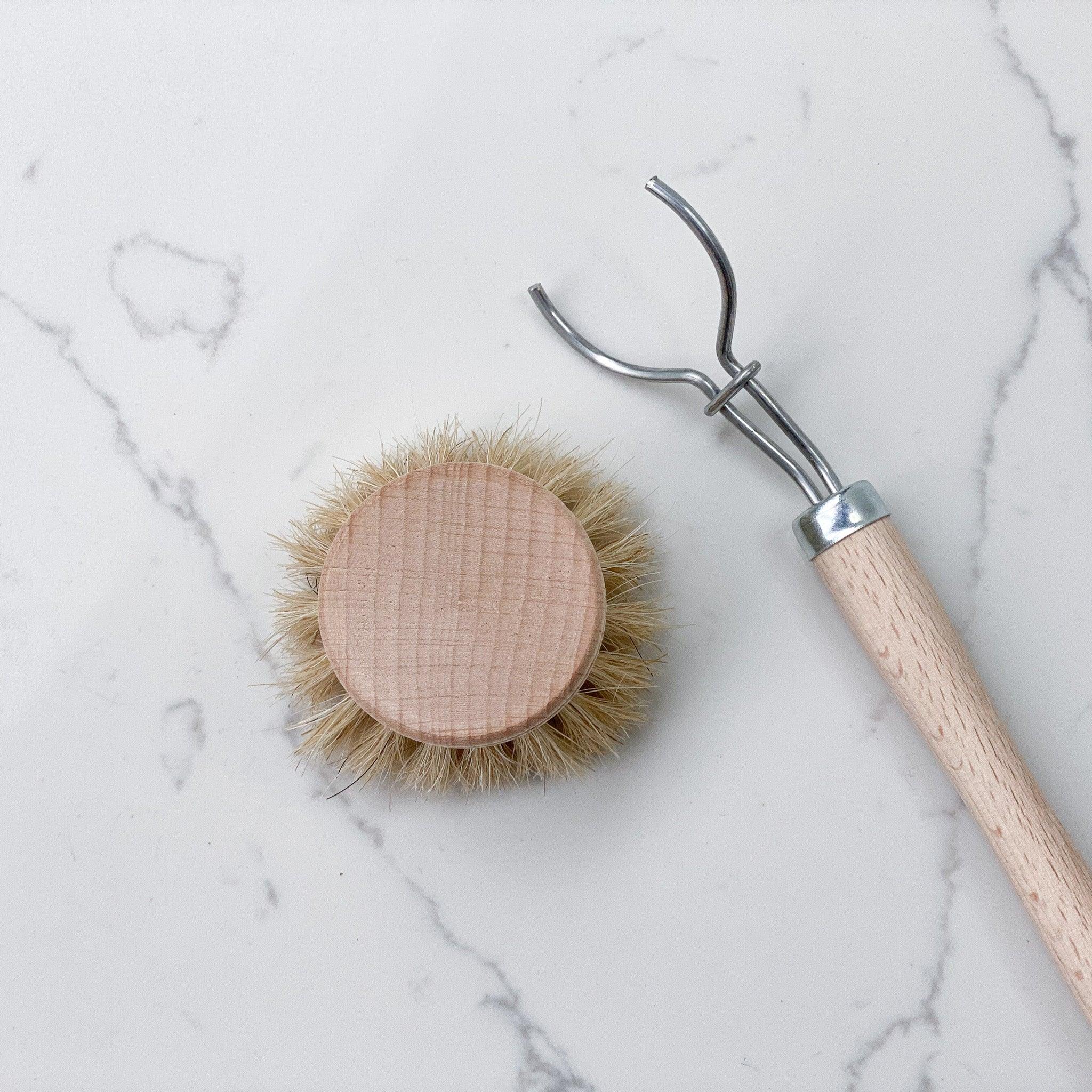 Iris Hantverk Dish Brush - Green Bohème