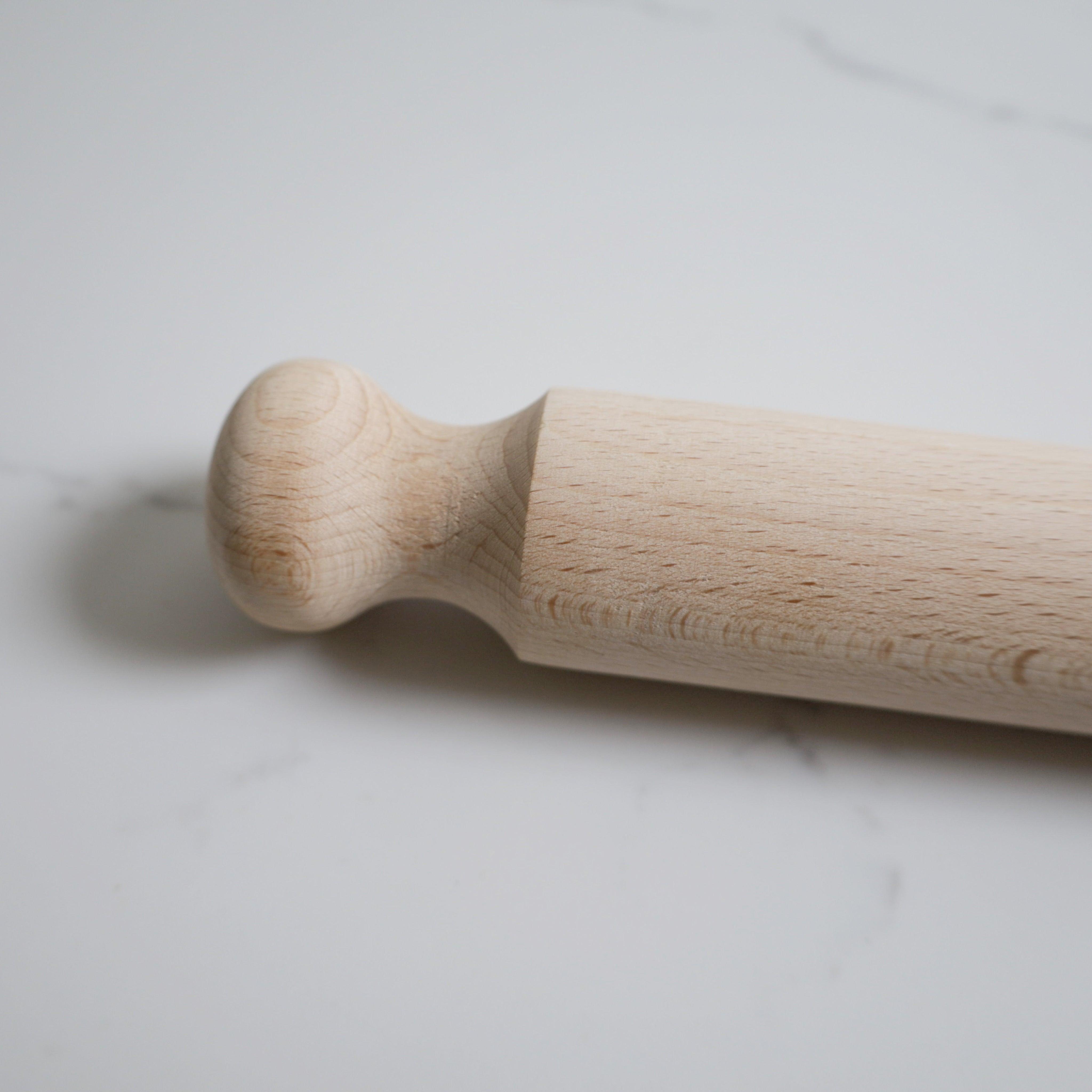 Beech Wood Rolling Pin - Green Bohème