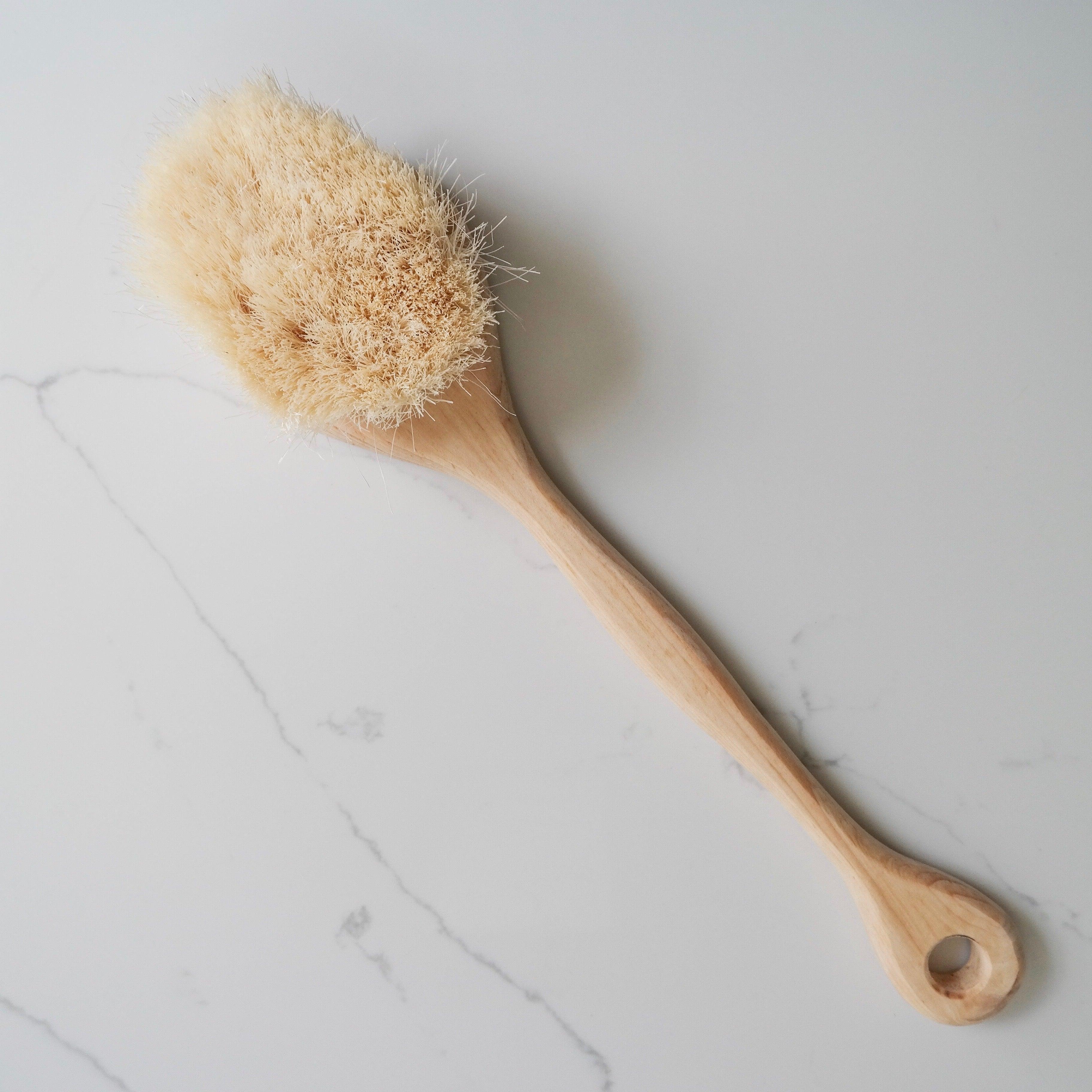 Handmade Agave Dry Brush - Green Bohème