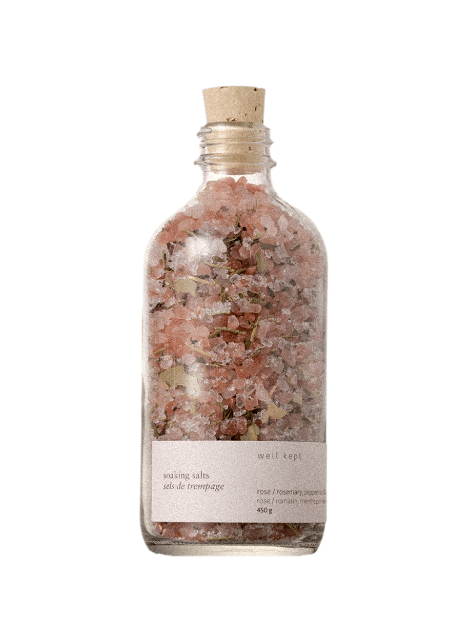 Soaking Salts, Rose (Full size) - well kept